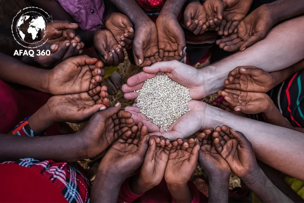 الأمن الغذائي، التغذية السليمة، نظام غذائي صحي