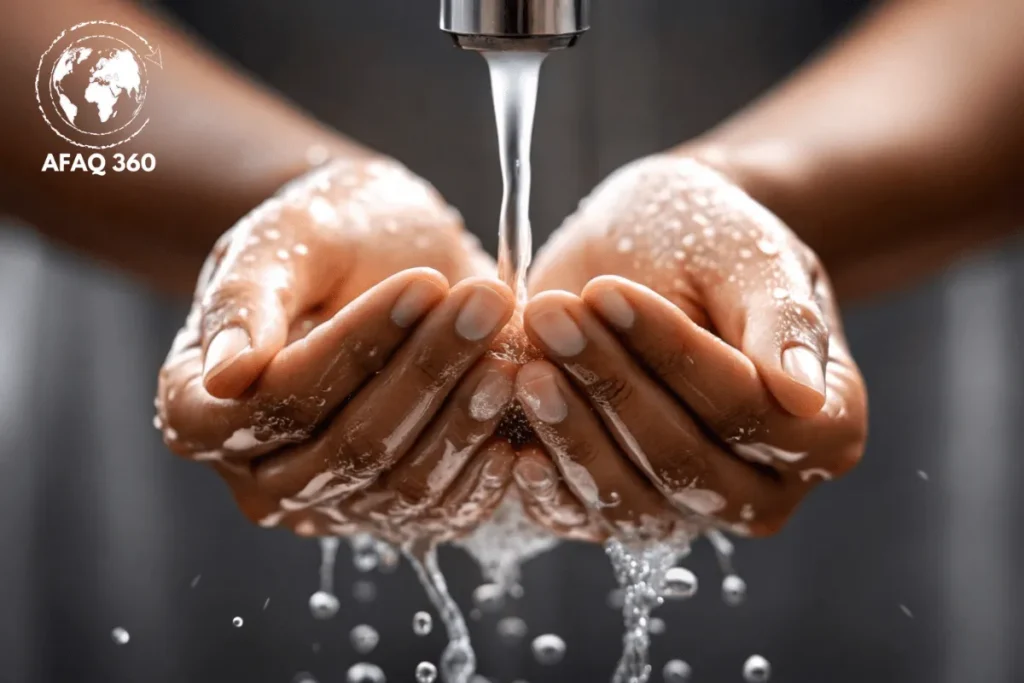 غسل اليدين