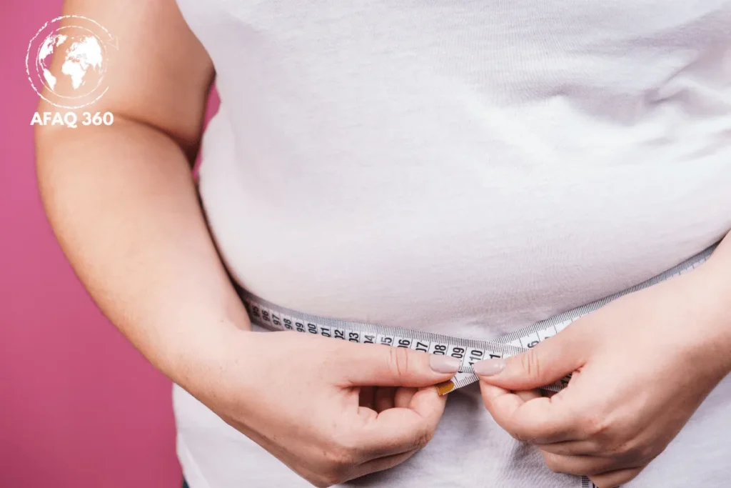 شريط قياس الخصر للتحقق من نجاح الدايت