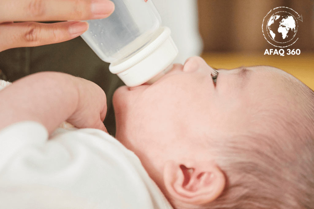 الرضاعة الصناعية للمواليد والاطفال (4) الرضاعة الصناعية