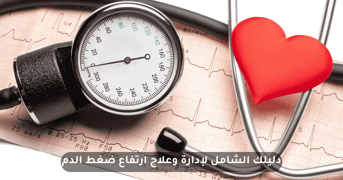 دليل شامل لإدارة وعلاج ارتفاع ضغط الدم و