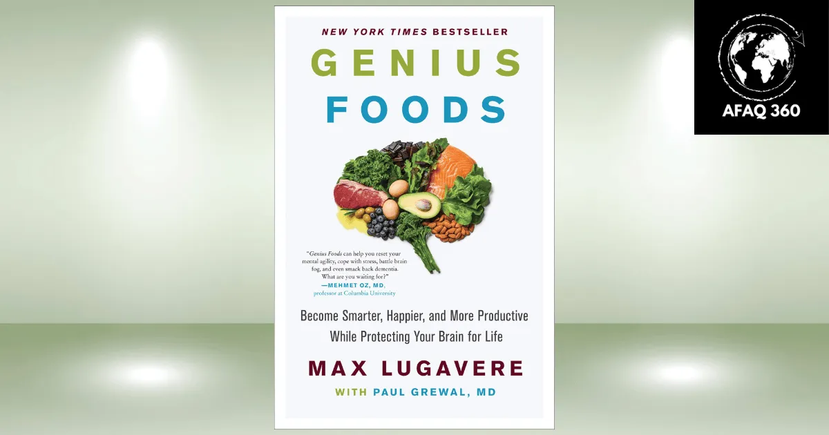 كتاب "غذاء العباقرة": أسرار تعزيز الذاكرة وصحة الدماغ