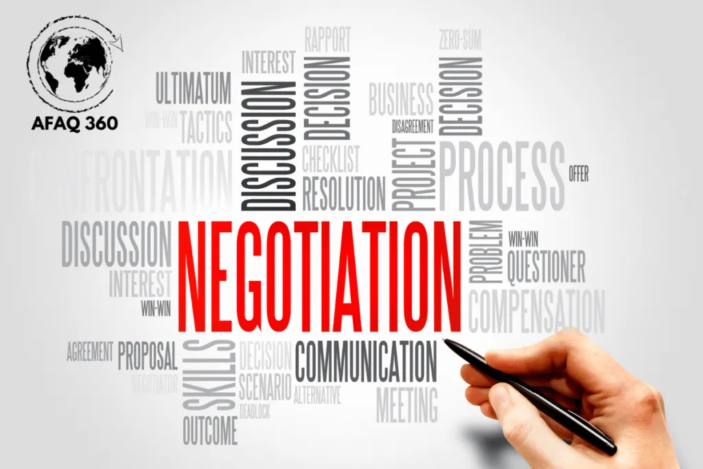 استراتيجيات "فن التفاوض" 