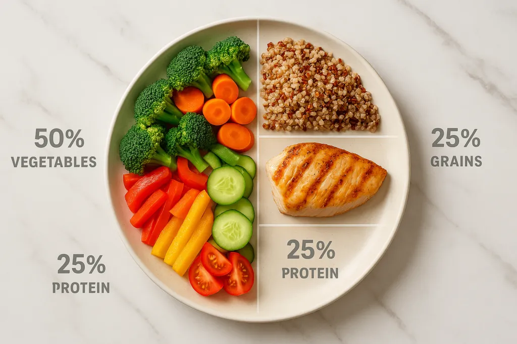 إرشادات التغذية والطبق المثالي