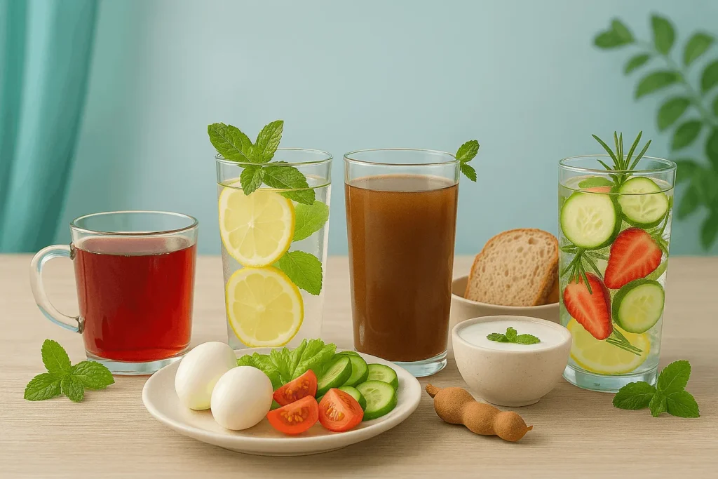 دليل التغذية في رمضان