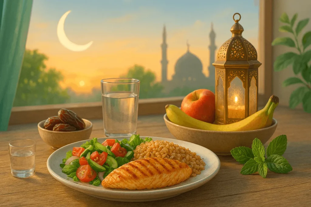 دليل التغذية في رمضان
