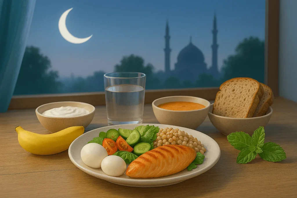 دليل التغذية في رمضان