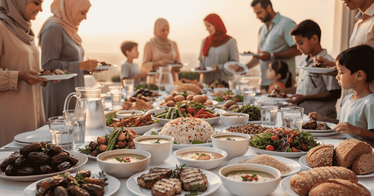 دليل التغذية في رمضان